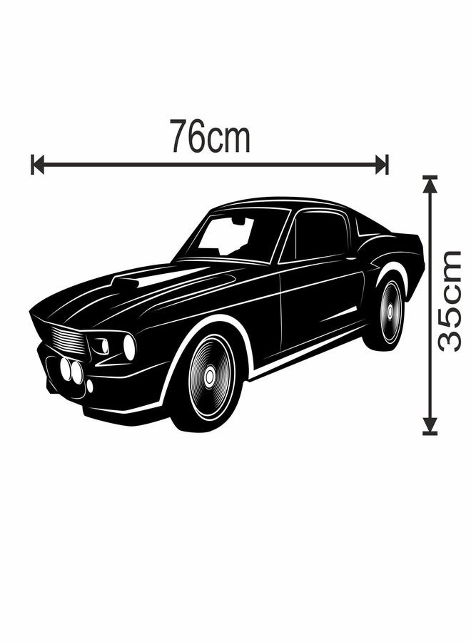 Sticker Yard Sports Car Vinyl Wall Sticker for Living Room/Bedroom/Office and All Decorative Wall Stickers Size 76X35CM - Image 4